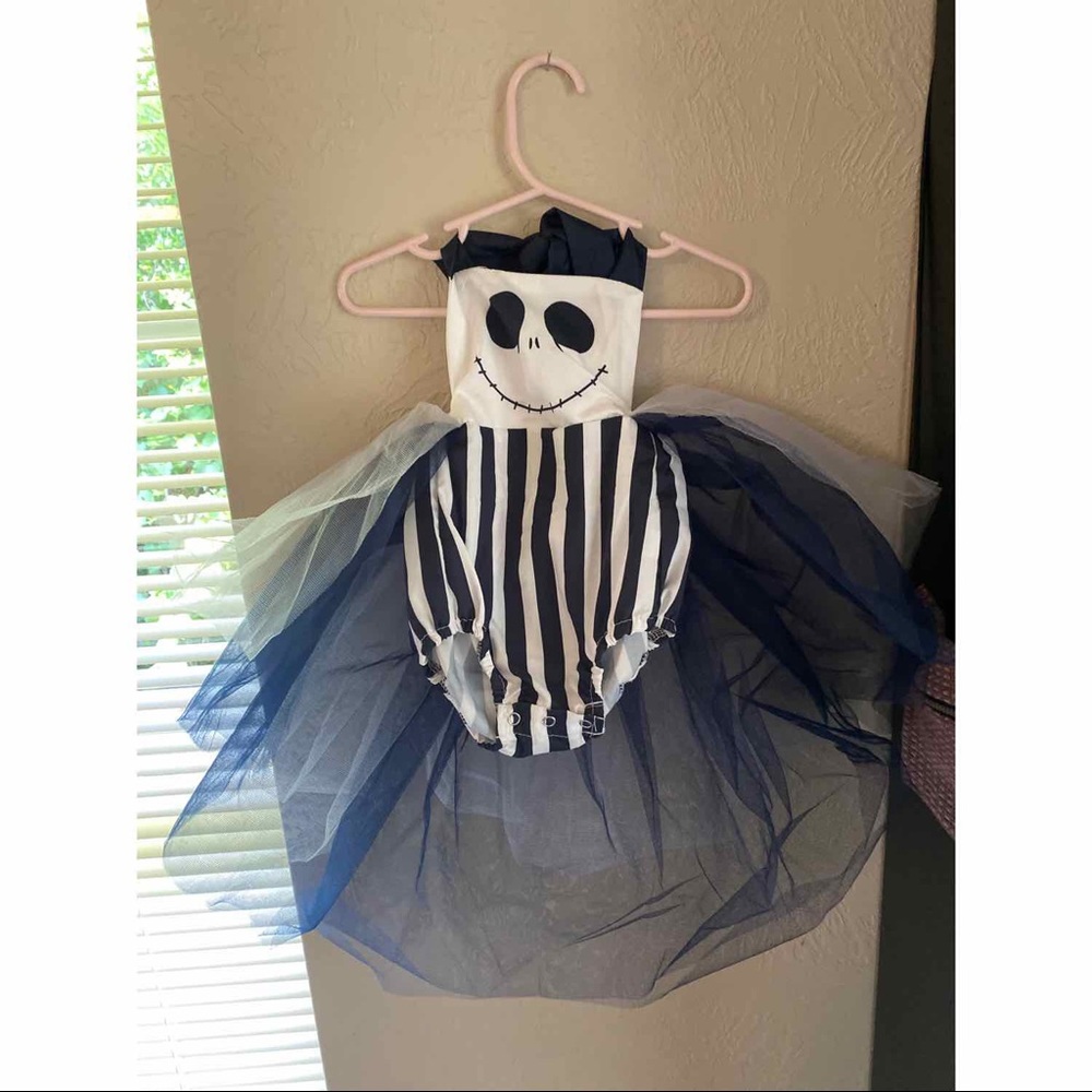 Jack Skellington Nightmare Before Christmas 0-3 month tutu costume
